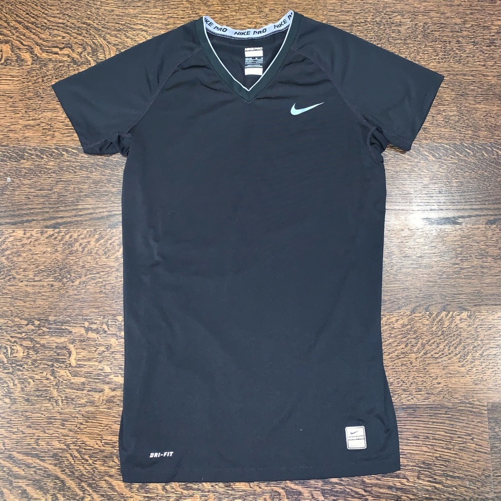 Nike Black Dri-Fit Workout Tee